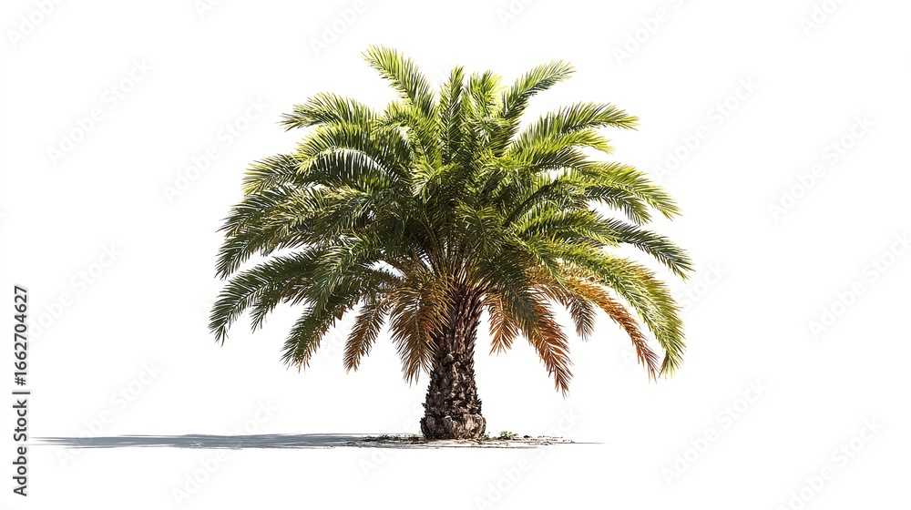 Fototapeta premium tree white background