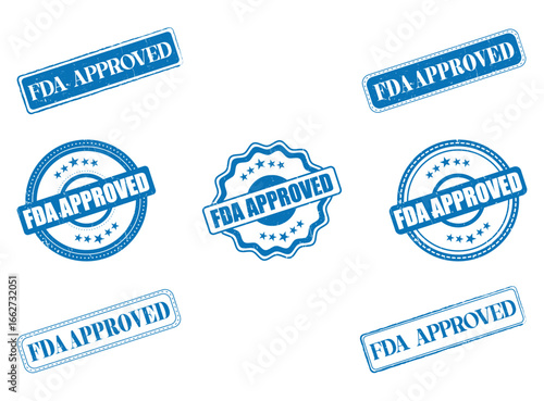 Collection of FDA APPROVED Rubber Stamps and Seals