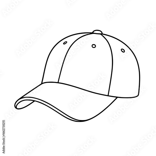 baseball cap vector illustration