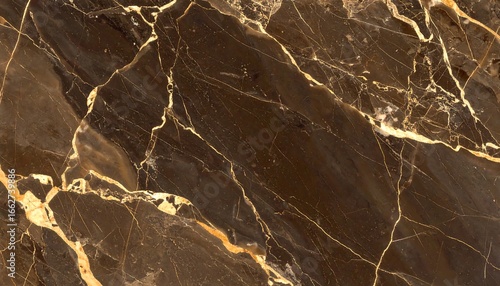 Wallpaper Mural Dark brown marble texture Torontodigital.ca