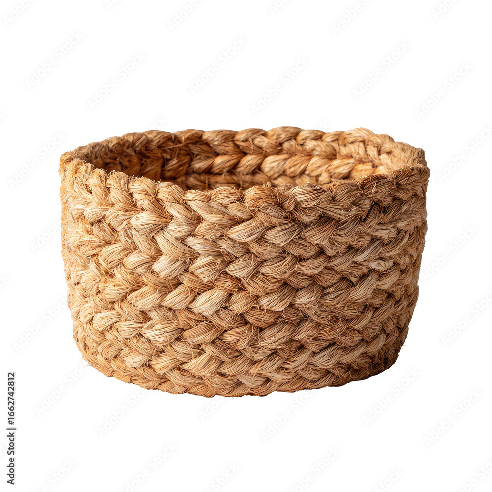 Obraz premium Round woven basket