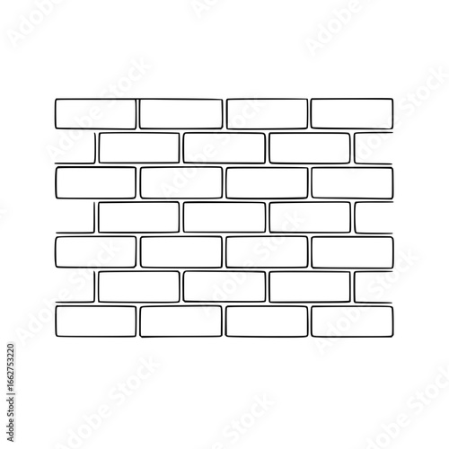 white brick wall