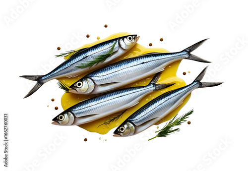 fish isolated on white