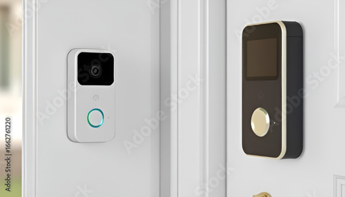 door handle and lock