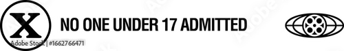 Film ratings logo icon
