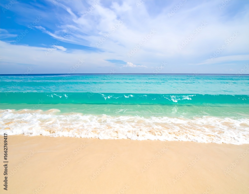 Obraz premium Tropical beach scene (7)