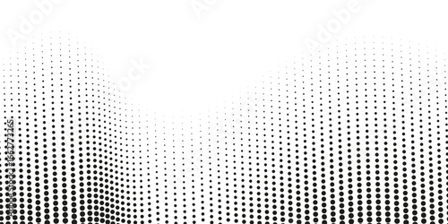 Transparent Vector Gradient Blue Color Halftone Background Staggered Dots Pattern modern dotted