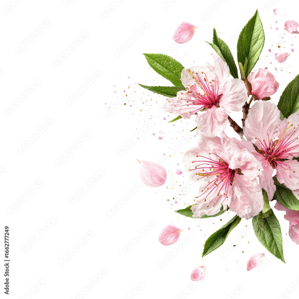 Fototapeta premium Pink blossoms in bloom
