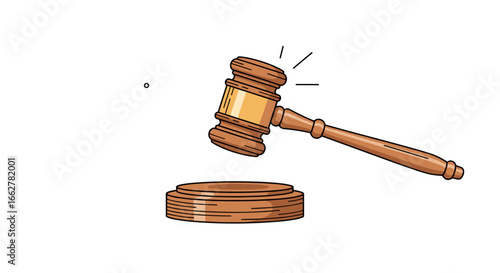 Wooden judge gavel sounding block hammer law justice symbol legal auction decision courtroom justice