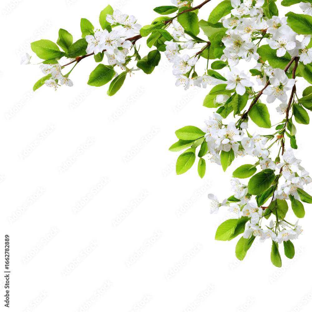 Fototapeta premium Spring blossoms on branch