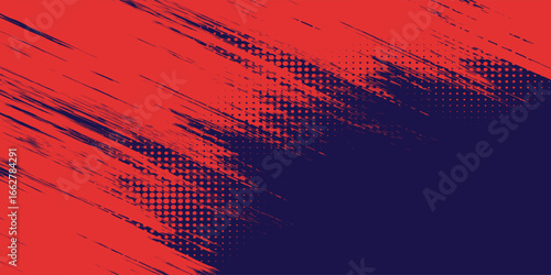 Dots halftone white and blue color pattern gradient grunge texture background. Dots pop art comics sport style vector illustration modern dark blue and white background abstract