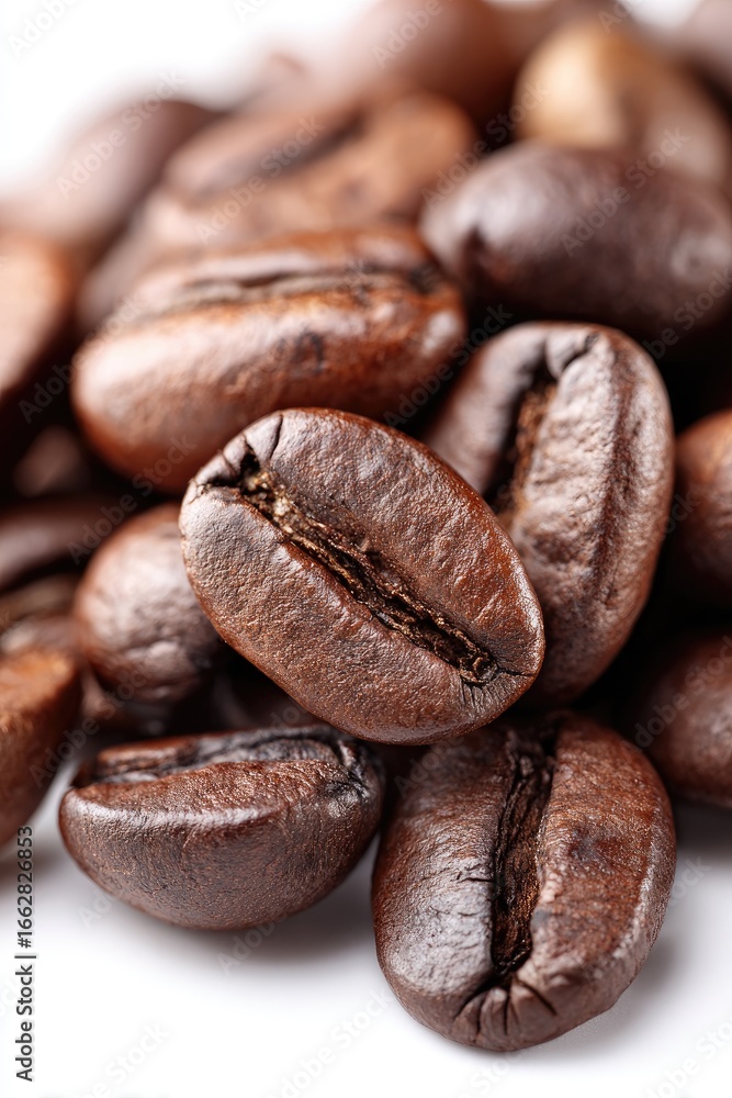 Fototapeta premium Close-up of roasted coffee beans (4)