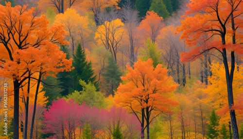 autumn in the forest