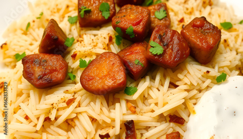rice with chicken