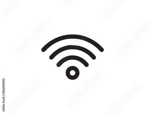 Elegant Mesh Wi Fi Stock Illustration with Modern Vector Style