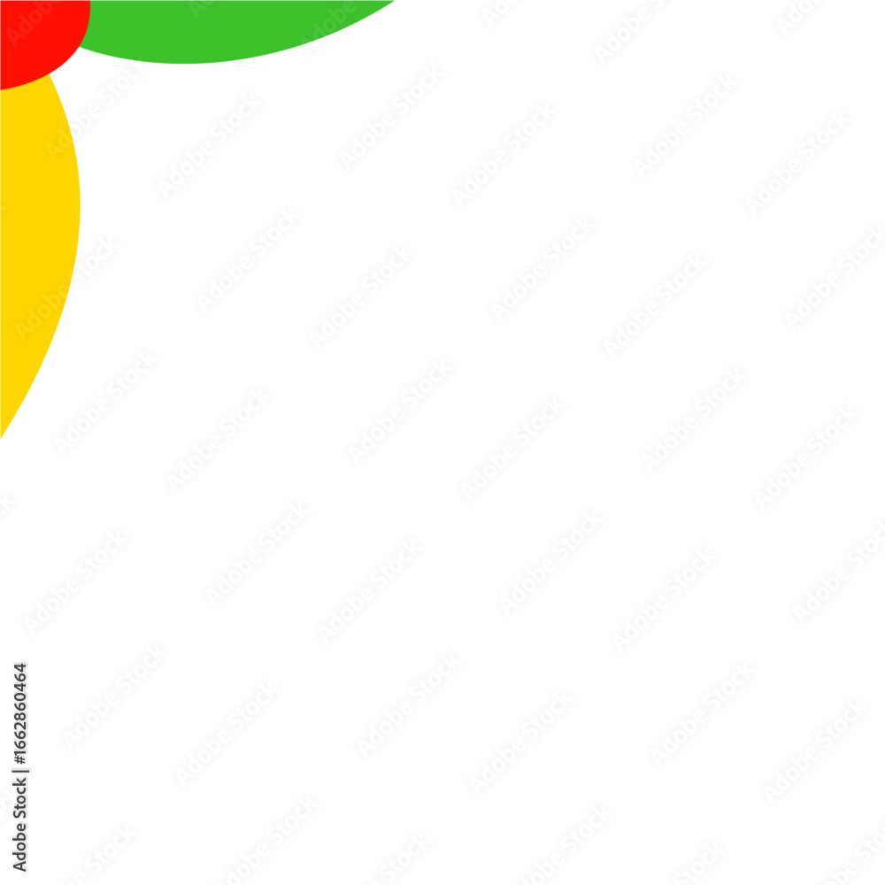 Obraz premium Rainbow Border