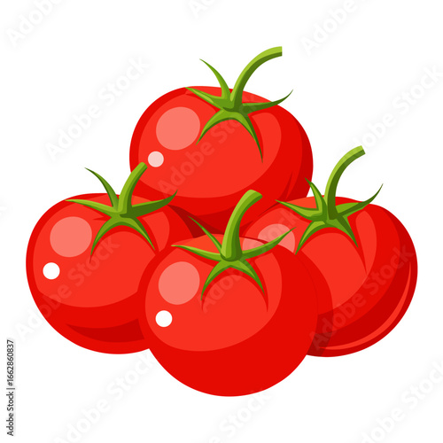 tomato with drops