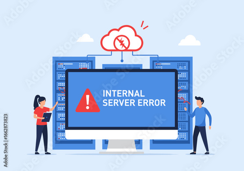 Understanding and resolving internal server errors caused by cloud connectivity issues in a modern data center environment