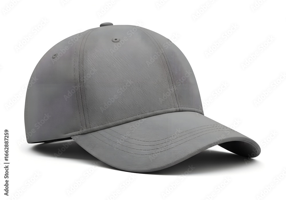Fototapeta premium cap mock up isolated on white
