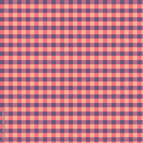 Halloween Gingham Fabric Pattern Lines Vector Abstract Stripe Texture suitable for Textiles Print Medium