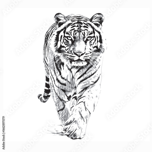 tiger vector