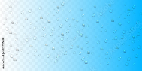 Pure Aqua Drop PNG Vector