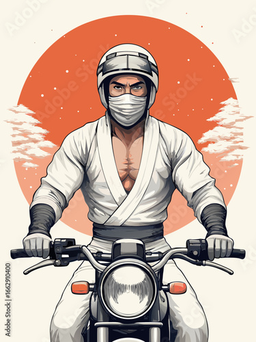un ninja in motocicletta 04