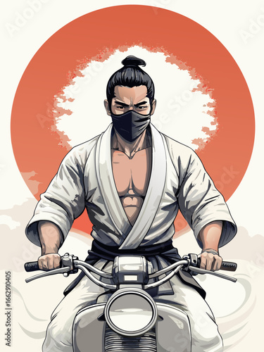 un ninja in motocicletta 02