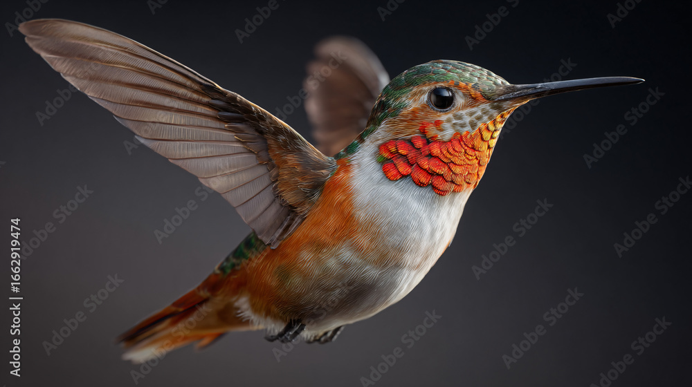Fototapeta premium hummingbird hovering