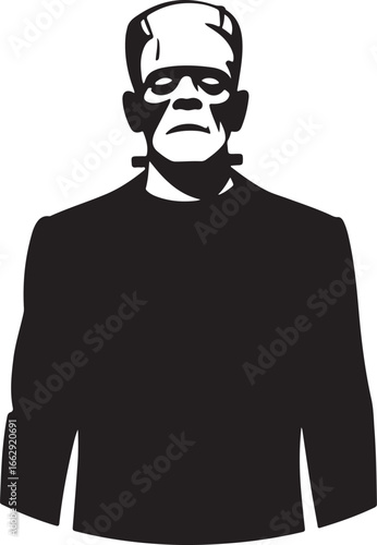 Frankenstein's Monster Silhouette Halloween Creature Horror Character