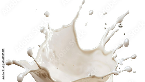 milk splash, high-speed photography, liquid splash, white background, fluid dynamics, milk drop, splash art, motion capture, food photography, dairy visual, realistic splash, clean design
