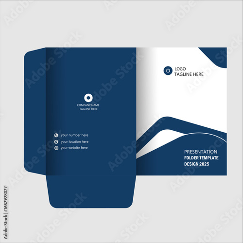 file folder design corporate template design 