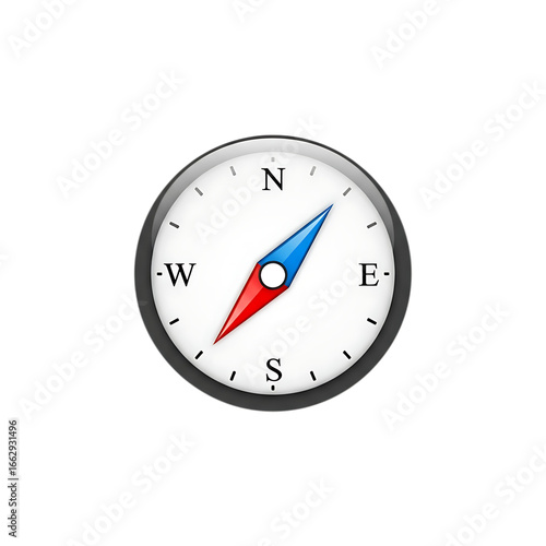 Free Download A compass showing direction isolated on transparent background - GFXLoad