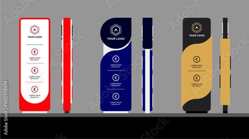 Exterior and interior signage concept corporate identity