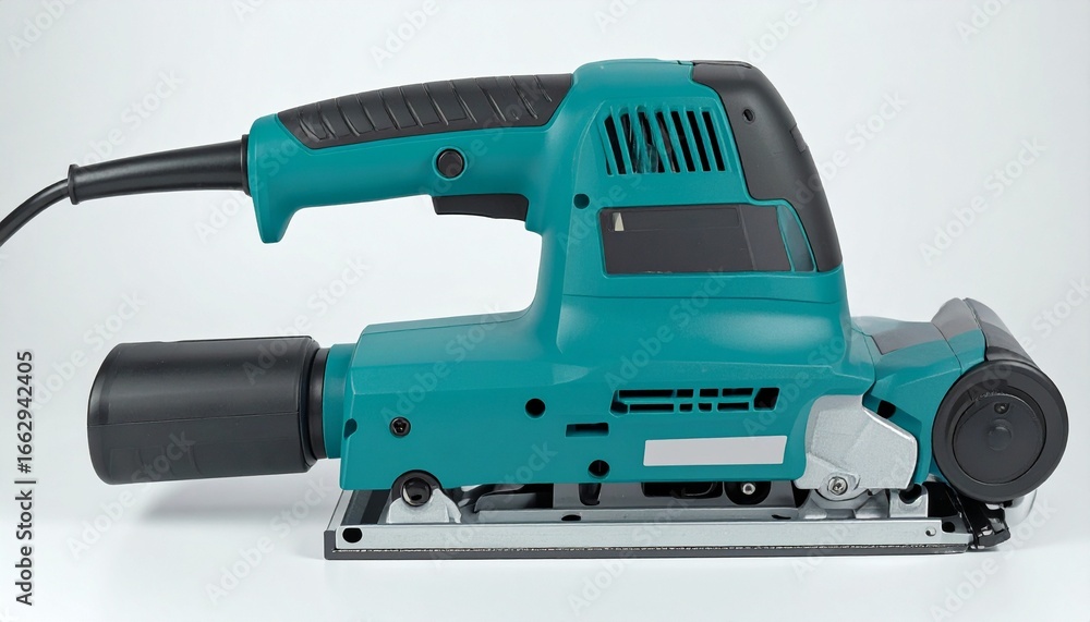 Fototapeta premium electric drill isolated on white background