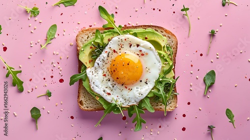 fried egg on a white plate