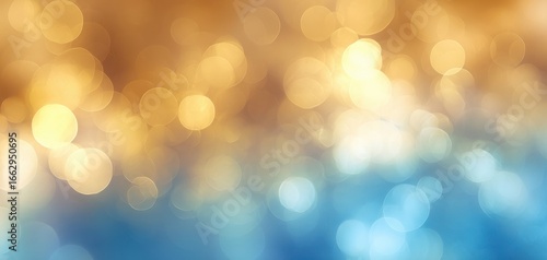 The shimmering bokeh lights creating a beautiful abstract background effect.