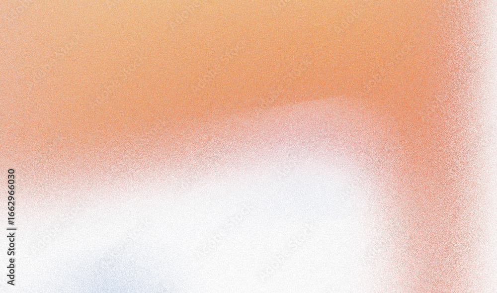 Fototapeta premium Orange color grainy gradient shape transparent background. Abstract color gradient cutout on transparent background. Vibrant grungy, noise texture effect