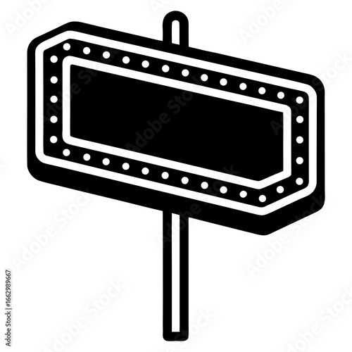 blank billboard sign