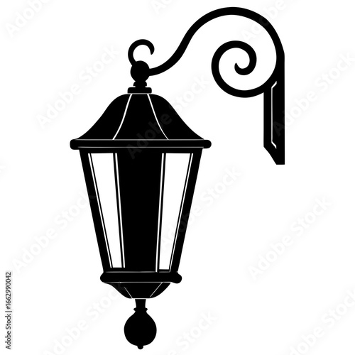 old street lamp