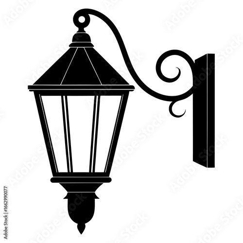 vintage street lamp