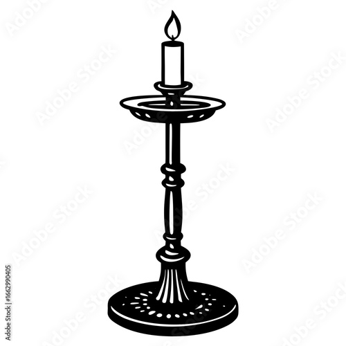 candlestick with candles