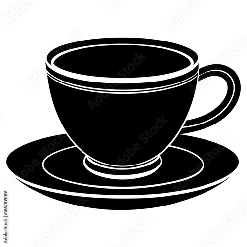 black coffee cup