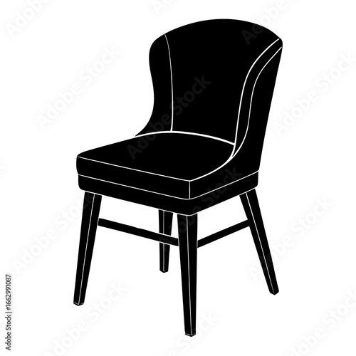 chair isolated on white background