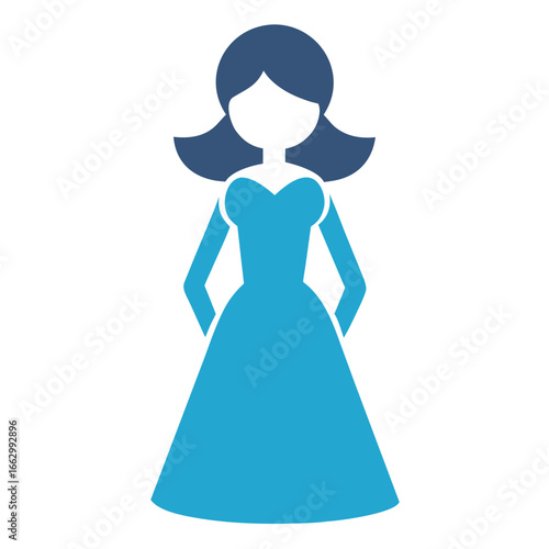 bride in wedding dress