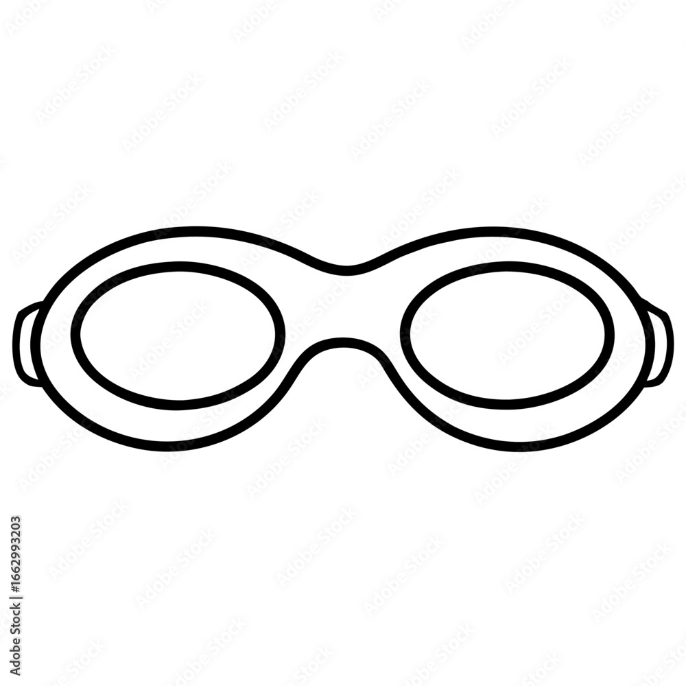 Fototapeta premium glasses isolated on white