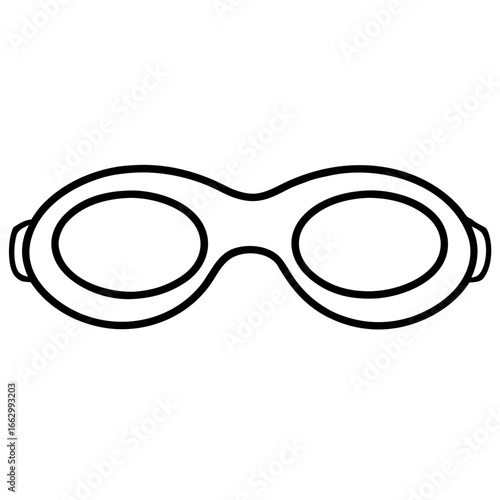 glasses isolated on white