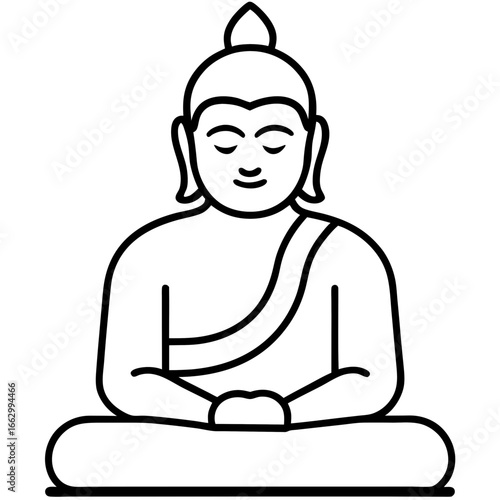 buddha statue silhouette