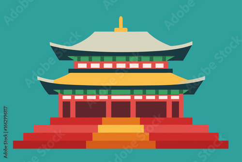 the gate of the temple