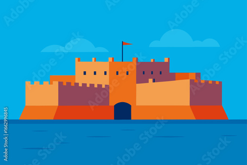 castle on the sea